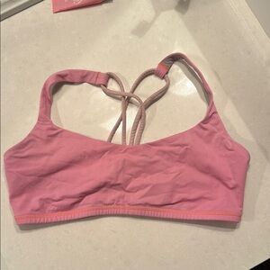 Lululemon Pink Sports Bra